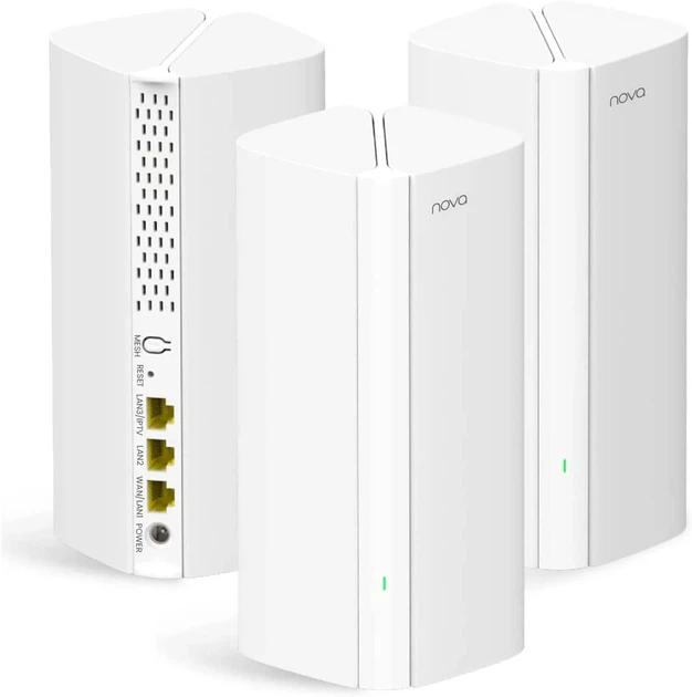 Mesh Wi-Fi система Tenda Nova MX12 AX3000 White (3 шт.) (102258166) - Уценка - Фото 1 Mesh Wi-Fi система Tenda Nova MX12 AX3000 White (3 шт.) (102258166) - Уценка - изображение 1