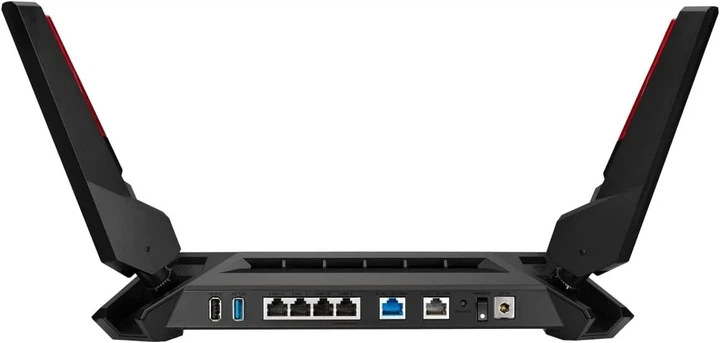 Бездротовий ігровий маршрутизатор ASUS ROG Rapture GT-AX6000 / 2x 2.5G Ports / 4x 1G LAN / RangeBoost Plus / Чорний (102493734) - Уцінка - зображення 6