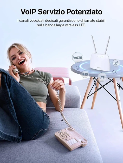 Маршрутизатор Tenda 4G06 N300 4G LTE Белый (102245301) - Уценка - изображение 4
