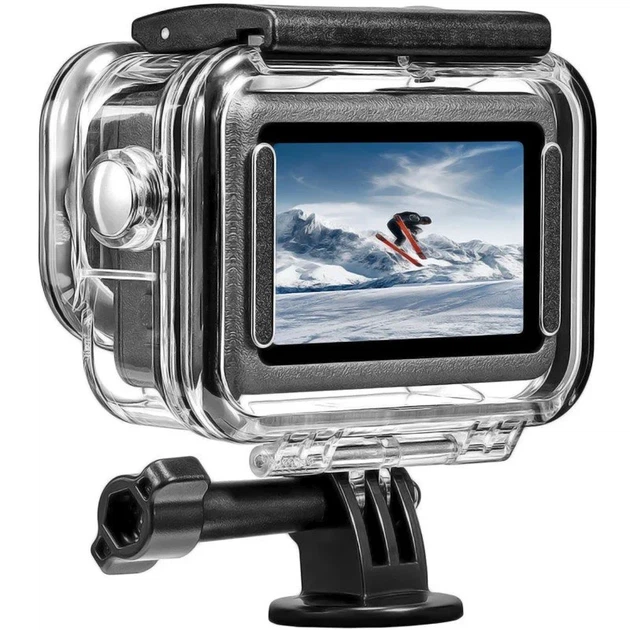 Водонепроницаемый чехол для DJI Osmo Action 6 Черный/прозрачный (102262326) - Уценка - Фото 5 Водонепроницаемый чехол для DJI Osmo Action 6 Черный/прозрачный (102262326) - Уценка - изображение 5