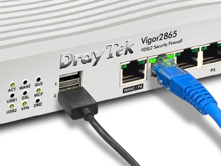 Маршрутизатор DrayTek Vigor 2865-B Белый (102196595) - Уценка - изображение 3