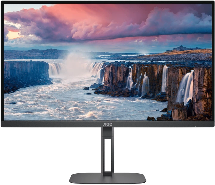 Монітор 27" AOC Q27V5N/BK 2K VA 75 Гц (102341740) - Уцінка - Фото 1 Монітор 27" AOC Q27V5N/BK 2K VA 75 Гц (102341740) - Уцінка - зображення 1