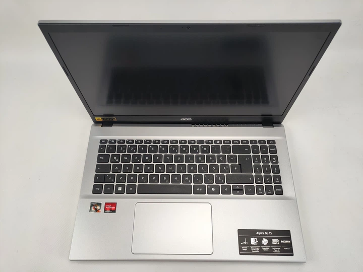Ноутбук 15.6" Acer Aspire Go 15 (AG15-42P-R8SZ) Ryzen 7 5825U RAM 16GB SSD 512GB Windows 11 (UKR) (102308622) - Уцінка - Фото 10 Ноутбук 15.6" Acer Aspire Go 15 (AG15-42P-R8SZ) Ryzen 7 5825U RAM 16GB SSD 512GB Windows 11 (UKR) (102308622) - Уцінка - зображення 10