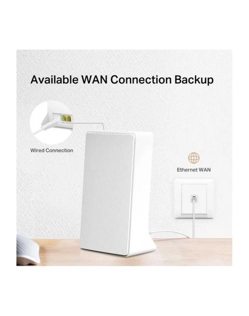 Маршрутизатор Mercusys MB130 4G LTE Wi-Fi 5 AC1200 Белый (102221583) - изображение 3