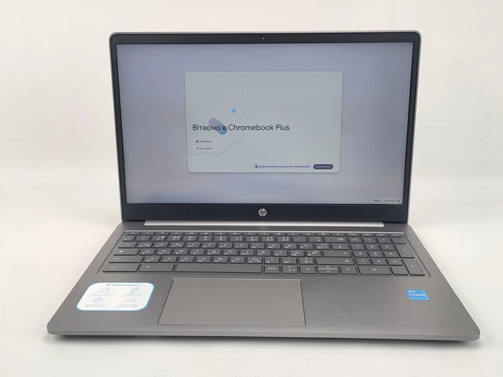Ноутбук 15.6" HP Chromebook Plus 15a-nb0000sf Intel Core i3-N305 RAM 8GB SSD 256GB 13год батарея ChromeOS (UKR) (102296675) - Уцінка - зображення 7