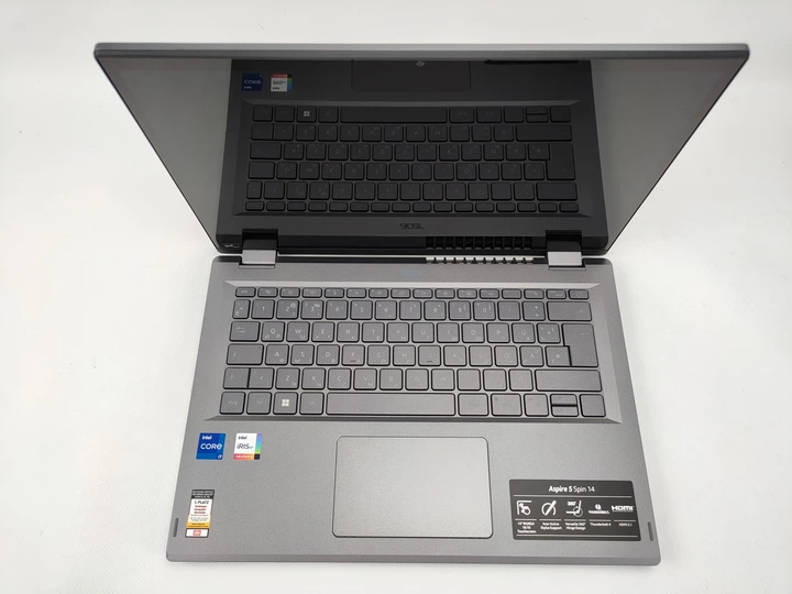 Сенсорный ноутбук 14" Acer Aspire 5 Spin 14 (A5SP14-51MTN-74JS) Intel Core i7-1355U RAM 16GB SSD 1TB Win11 (UKR) (102268990) - Уценка - изображение 9