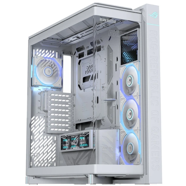 Корпус ASUS ROG Cronox GR801 ARGB White (90DC00T3-B09030) - Фото 1 Корпус ASUS ROG Cronox GR801 ARGB White (90DC00T3-B09030) - изображение 1