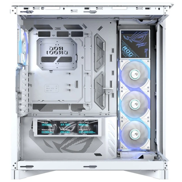 Корпус ASUS ROG Cronox GR801 ARGB White (90DC00T3-B09030) - Фото 7 Корпус ASUS ROG Cronox GR801 ARGB White (90DC00T3-B09030) - изображение 7