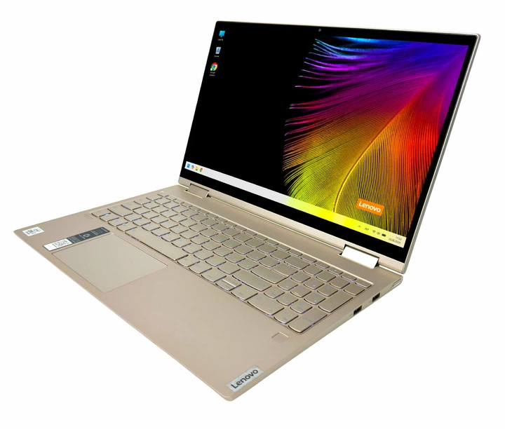 Ноутбук Lenovo Yoga C740-15IML: Core i7-10510U / RAM 12 ГБ / SSD 512 ГБ / Intel UHD Graphics / 15.6" Multi-touch / Б/У - изображение 3