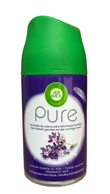 Змінний аерозольний балон до автоматичного освіжувача повітря Air Wick Freshmatiс Лаванда 250 мл - Фото 1 Змінний аерозольний балон до автоматичного освіжувача повітря Air Wick Freshmatiс Лаванда 250 мл - зображення 1
