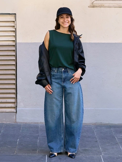 Куртка из искусственной кожи женская Uniqlo 490148469 M Черная (1159851802) - изображение 13