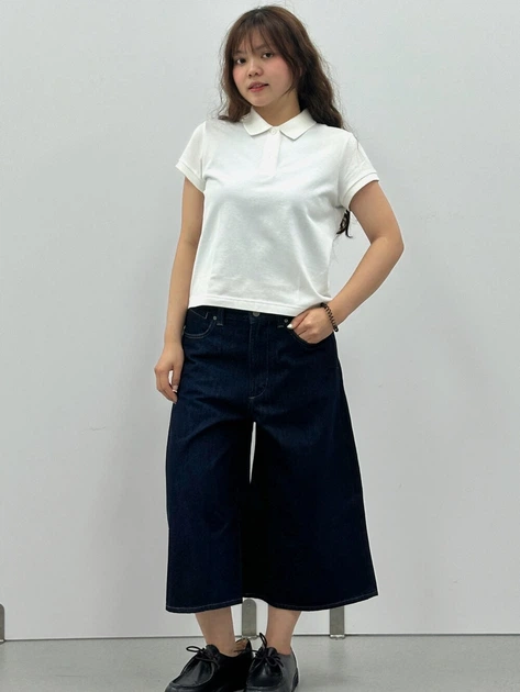 Поло женское Uniqlo 775035039 2XL Молочное (1162017190) - Фото 11 Поло женское Uniqlo 775035039 2XL Молочное (1162017190) - изображение 11