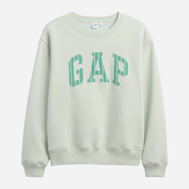 Світшот на флісі жіночий GAP 986655716 S Зелений (1162032156) - Фото 5 Світшот на флісі жіночий GAP 986655716 S Зелений (1162032156) - зображення 5
