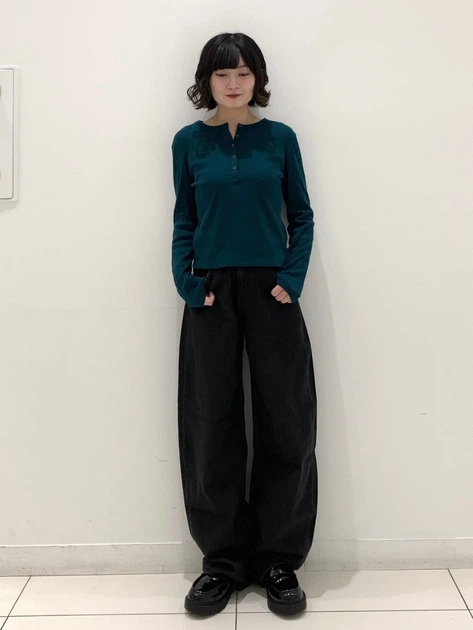 Лонгслив длинный женский Uniqlo 652251550 L Зеленый (1162016360) - изображение 4