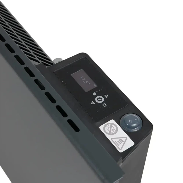 Електричний конвектор Термія Елегант Smart ЕВНА 1,5/230С2T (mbp) WiFi антрацит (40461) - зображення 3