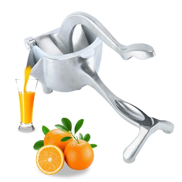 Ручна соковижималка універсальна для фруктів з затиском Fruit Juicer металева - зображення 5