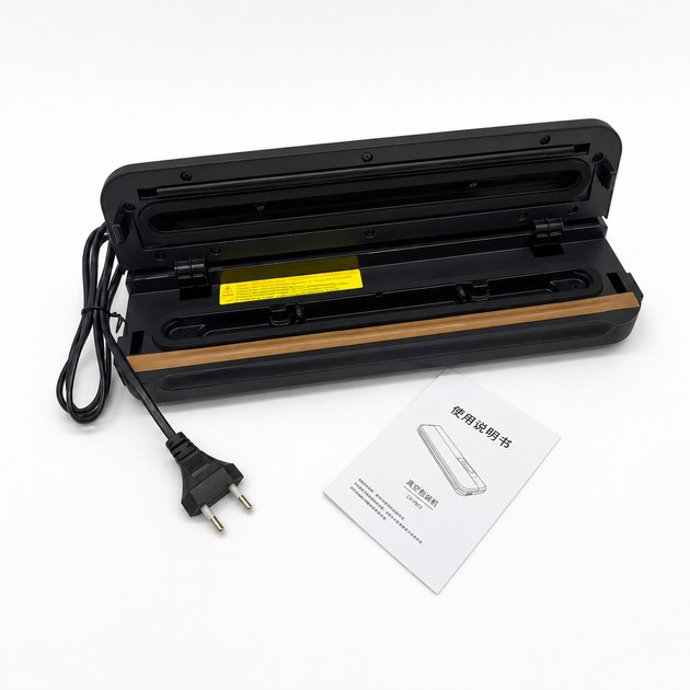 Вакуумный упаковщик Vacuum Sealer X GY-F973 110W с пакетами, черный - изображение 4