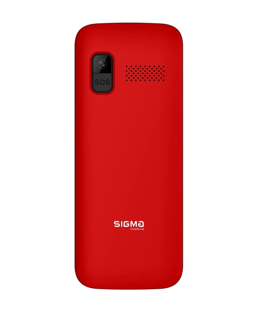 Мобільний телефон Sigma mobile Comfort 50 GRACE TYPE-C red Червоний - Фото 3 Мобільний телефон Sigma mobile Comfort 50 GRACE TYPE-C red Червоний - зображення 3