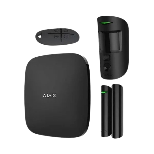 Комплект охранной сигнализации Ajax StarterKit Cam HDR(8EU)UA с тревожной кнопкой Черный - изображение 3