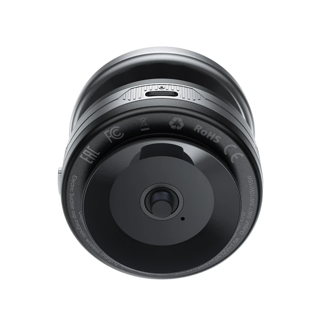 Автотримач для телефона з БЗП ACEFAST E29 electric Suction cup magnetic wireless charging holder Metal Gray - Фото 5 Автотримач для телефона з БЗП ACEFAST E29 electric Suction cup magnetic wireless charging holder Metal Gray - изображение 5