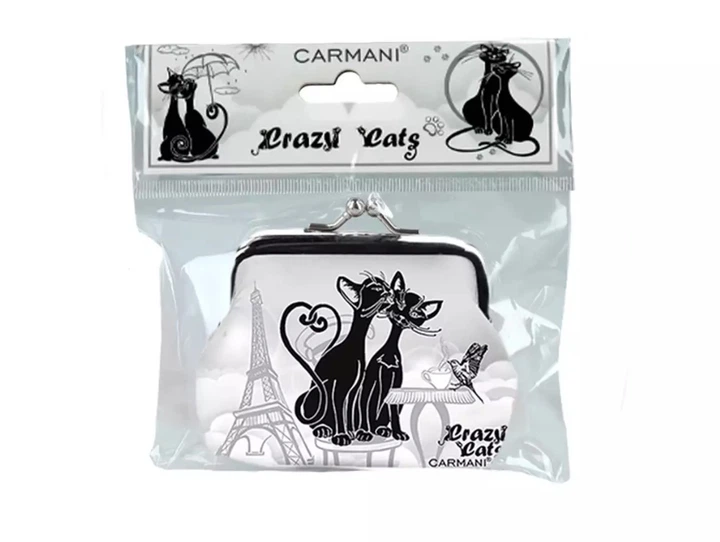 Кошелек маленький Кошачий мир Carmani,7,5x9 см (021-3815) - Фото 2 Кошелек маленький Кошачий мир Carmani,7,5x9 см (021-3815) - изображение 2