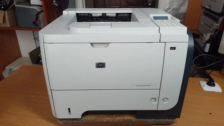 Принтер HP LaserJet Enterprise P3015d / лазерная монохромная печать / А4 / 1200x1200 dpi / 40 стр/мин / USB 2.0 / Дуплекс б/у - изображение 3