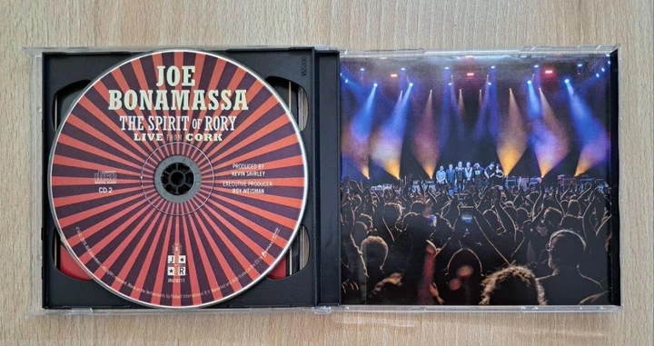 Joe Bonamassa – The Spirit Of Rory (Live From Cork) (2026) 2 Audio CD (импорт, буклет) - Фото 5 Joe Bonamassa – The Spirit Of Rory (Live From Cork) (2026) 2 Audio CD (импорт, буклет) - изображение 5