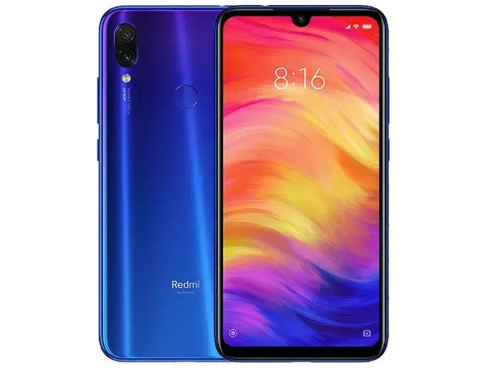 Смартфон Xiaomi Redmi 7 64GB Blue 48 Мп + 5 Мп 4000 мАч 2 SIM 6.3" - Фото 2 Смартфон Xiaomi Redmi 7 64GB Blue 48 Мп + 5 Мп 4000 мАч 2 SIM 6.3" - изображение 2