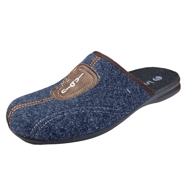 Чоловічі домашні капці INBLU OG0000G1 (041) 46р сині (2950770689067) - Фото 1 Чоловічі домашні капці INBLU OG0000G1 (041) 46р сині (2950770689067) - зображення 1