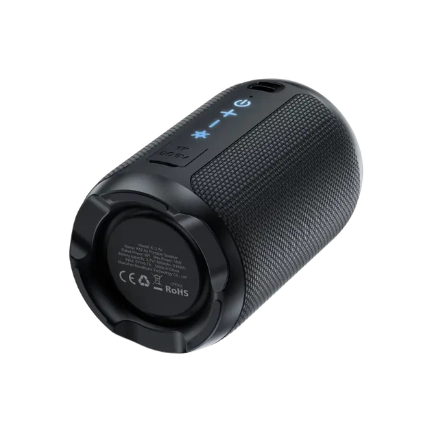 Портативная колонка Acefast K12 Air 8 Вт IPX4 Черная (6974316287131) - Фото 1 Портативная колонка Acefast K12 Air 8 Вт IPX4 Черная (6974316287131) - изображение 1