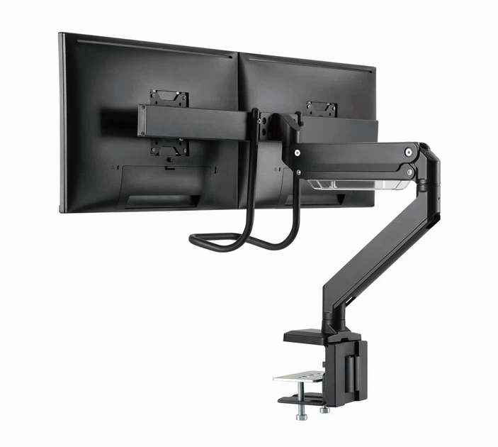 Крепление для телевизора Gembird для 2 мониторов 17–35″ VESA 100x100 (MA-DA2-04) - изображение 9