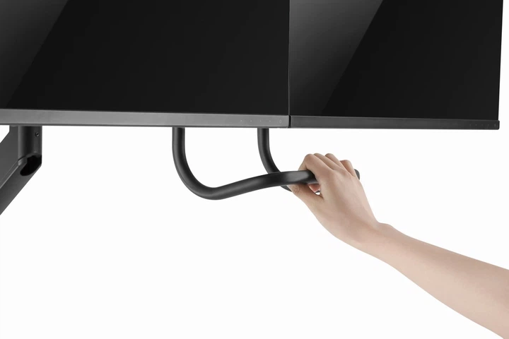 Крепление для телевизора Gembird для 2 мониторов 17–35″ VESA 100x100 (MA-DA2-04) - изображение 10