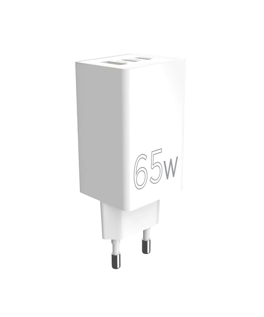 Зарядное устройство Sigma GaN 65 Вт Power Delivery Quick Charge 2xUSB-C + USB-A (PS65-01) - Фото 7 Зарядное устройство Sigma GaN 65 Вт Power Delivery Quick Charge 2xUSB-C + USB-A (PS65-01) - изображение 7