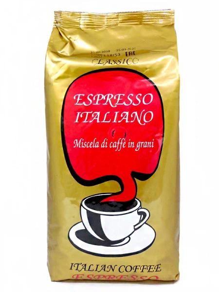 Кава в зернах Espresso Italiano 1 кг - Фото 1 Кава в зернах Espresso Italiano 1 кг - зображення 1