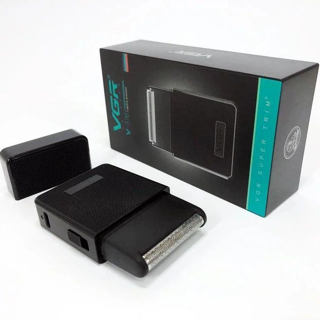 Аккумуляторная электробритва VGR V-376 Black для мужского сухого бритья 10660 - изображение 8