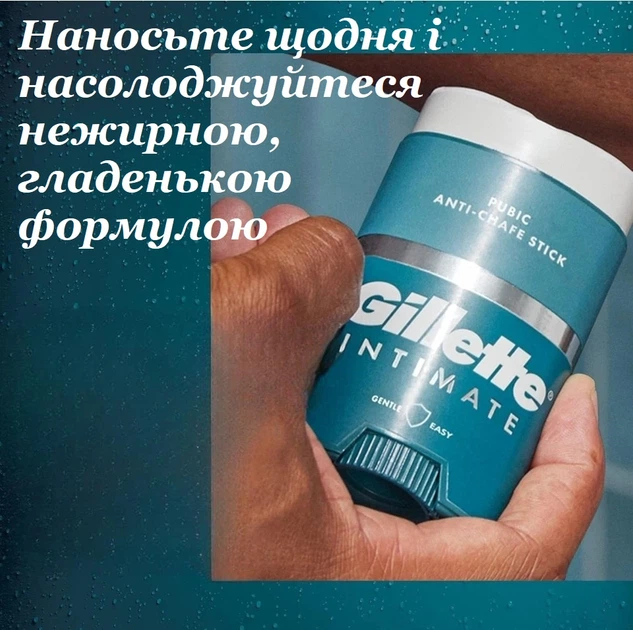 Мужской набор Gillette Intimate i5 водонепроницаемый триммер для интимной гигиены + 3 катриджа + стик от натирания - изображение 2