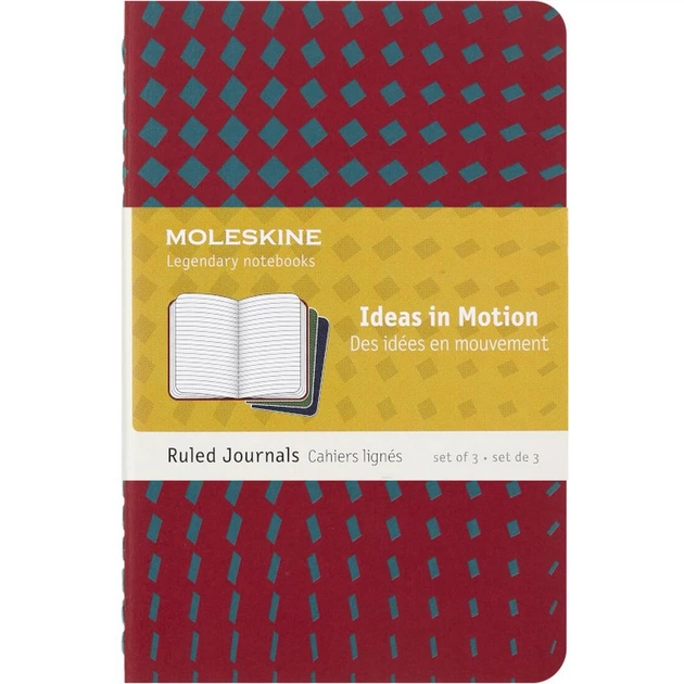 Записник Moleskine Cahier кишеньковий / Лінійка Принт 8056711514604 - Фото 1 Записник Moleskine Cahier кишеньковий / Лінійка Принт 8056711514604 - изображение 1