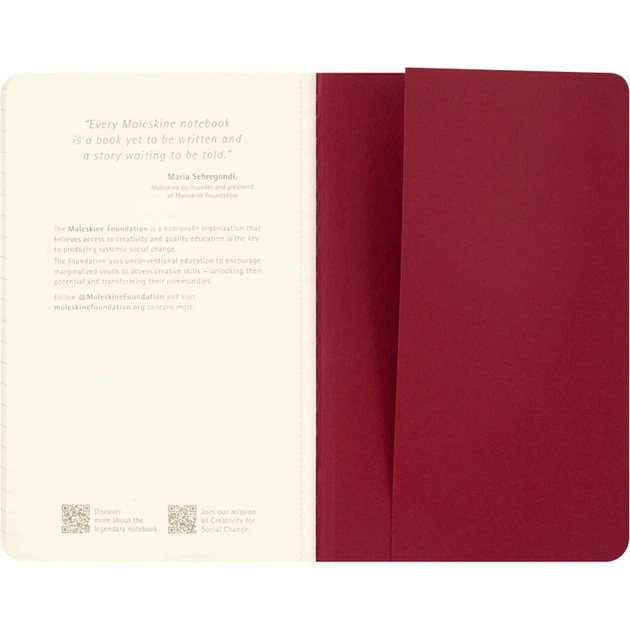 Записник Moleskine Cahier кишеньковий / Лінійка Принт 8056711514604 - Фото 4 Записник Moleskine Cahier кишеньковий / Лінійка Принт 8056711514604 - изображение 4