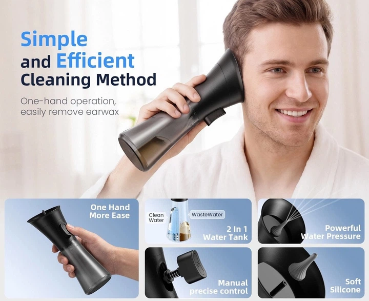 Механический прибор для промывания ушей Ear Wax Removal Kit W12 - изображение 8