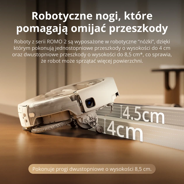 Robot sprzątający DJI Romo A2 (CRR2P) - Zdjęcie 11 Robot sprzątający DJI Romo A2 (CRR2P) - obraz 11