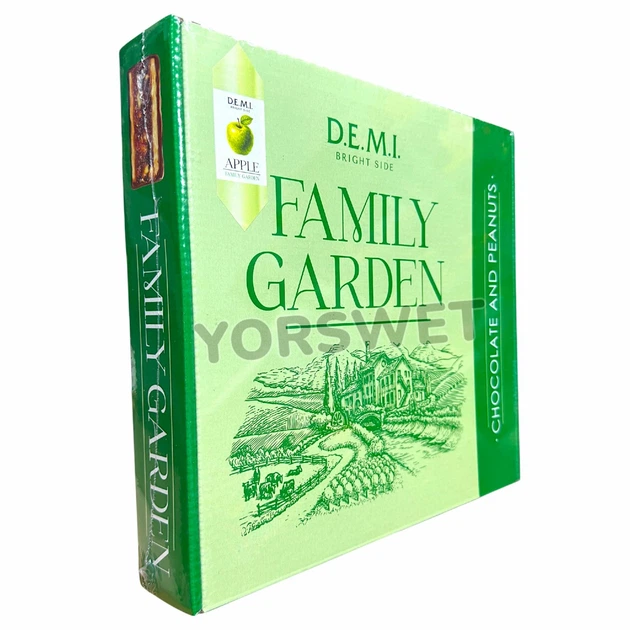 Цукерки Яблуко в шоколадній глазурі з арахісом LAGOM Family Garden Apple 1,2 кг (1646) - изображение 5