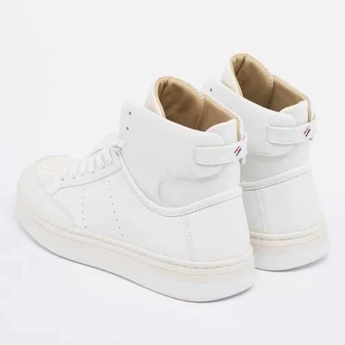 Женские высокие кроссовки Superdry Vegan Basket Sport High 40 (25,5см) Белые - Фото 4 Женские высокие кроссовки Superdry Vegan Basket Sport High 40 (25,5см) Белые - изображение 4