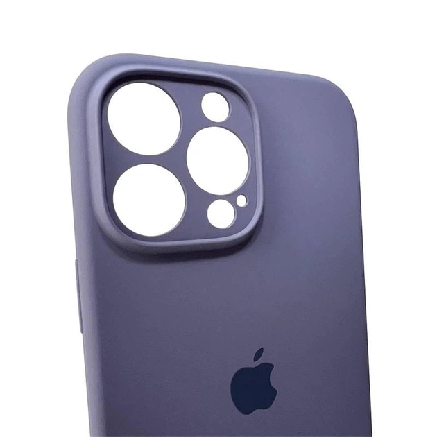 Чохол силіконовий Full Silicone Case for iPhone 16 Pro Lavender Grey (з захистом камери) - Фото 5 Чохол силіконовий Full Silicone Case for iPhone 16 Pro Lavender Grey (з захистом камери) - изображение 5