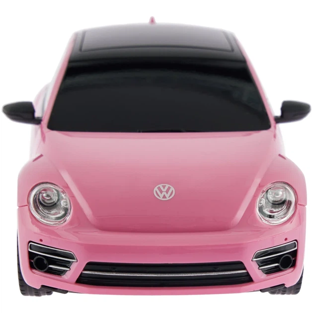 Машинка Rastar Volkswagen Beetle 1:24 Розовый - изображение 6