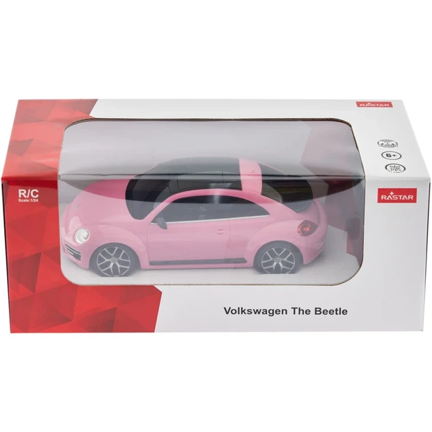 Машинка Rastar Volkswagen Beetle 1:24 Розовый - изображение 9