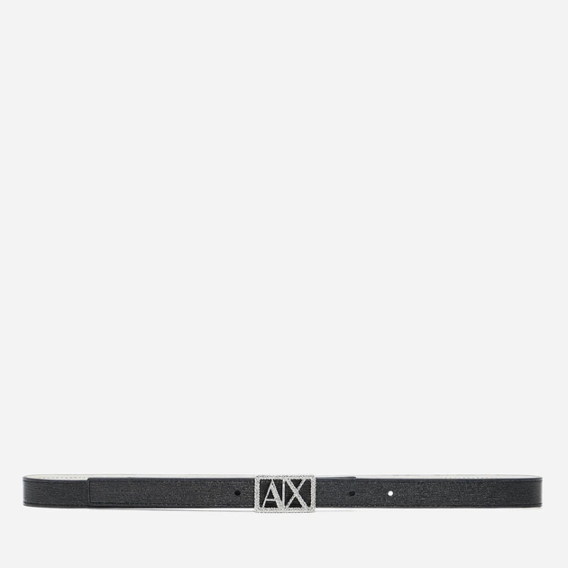 Ремень двусторонний женский Armani Exchange 470511429 30 (93 см) Черный/Молочный (1162043070) - Фото 3 Ремень двусторонний женский Armani Exchange 470511429 30 (93 см) Черный/Молочный (1162043070) - изображение 3