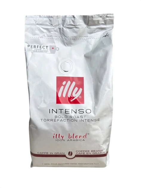 Кава в зернах Illy Intenso 100% Арабіка 500 г - Фото 1 Кава в зернах Illy Intenso 100% Арабіка 500 г - зображення 1