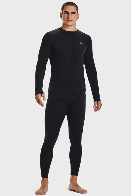 Чоловічі чорні тайтси Packaged Base 2.0 Legging Under Armour L 1343247-001 - изображение 3