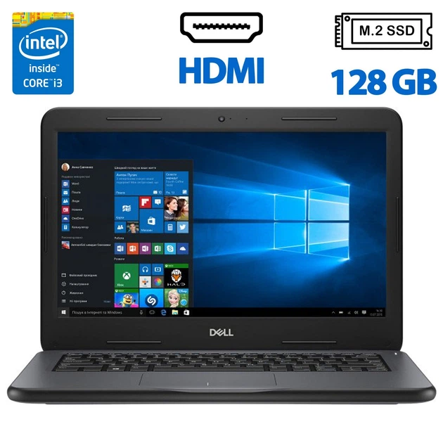 Ультрабук Б-класс Dell latitude 3310 / 13.3" TN / Core i3-8145U (2(4) ядра по 2.1-3.9GHz) / 4GB DDR4 / 128GB SSD M.2 / UHD Graphics 620 / WebCam / HDMI б/у - изображение 2