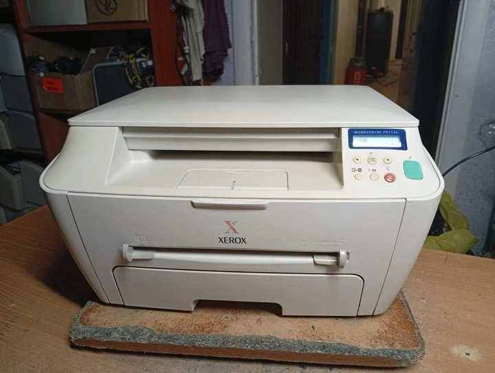 МФУ Xerox WorkCentre PE114e / Лазерная монохромная печать / 600 x 600 dpi / A4 / 14 стр/мин / USB 2.0 б/у - изображение 4